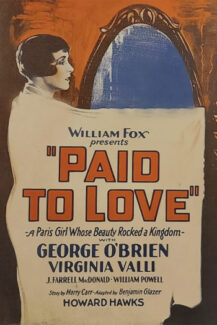 Paid to Love 1927