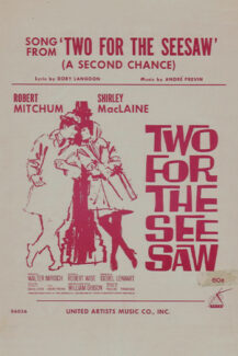Two for the Seesaw 1962